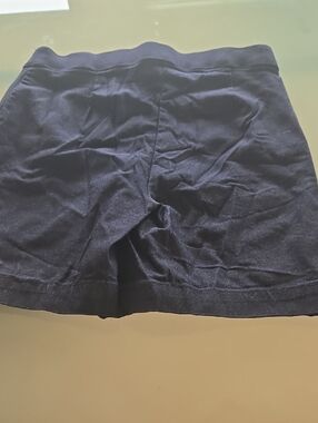 Rafaella Navy Blue Shorts with Tag Detail